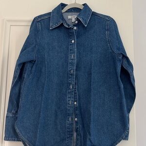 COS Classic Blue Denim Shirt